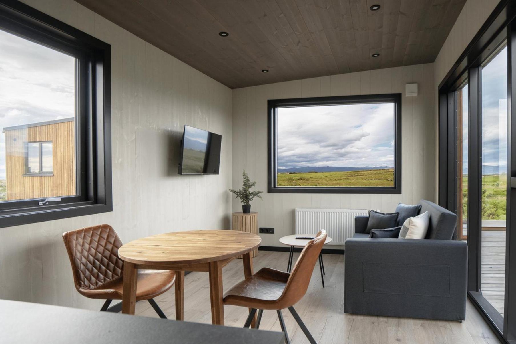 Blue View Cabins Reykholt  Bagian luar foto