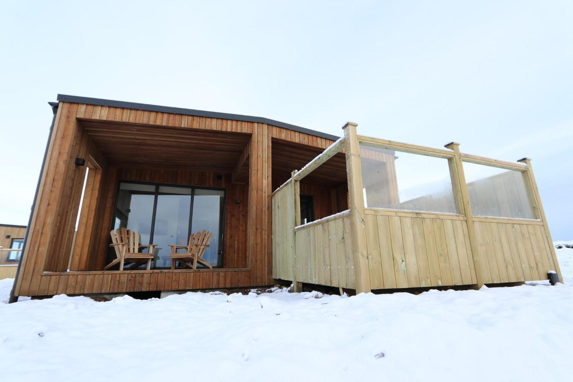 Blue View Cabins Reykholt  Bagian luar foto