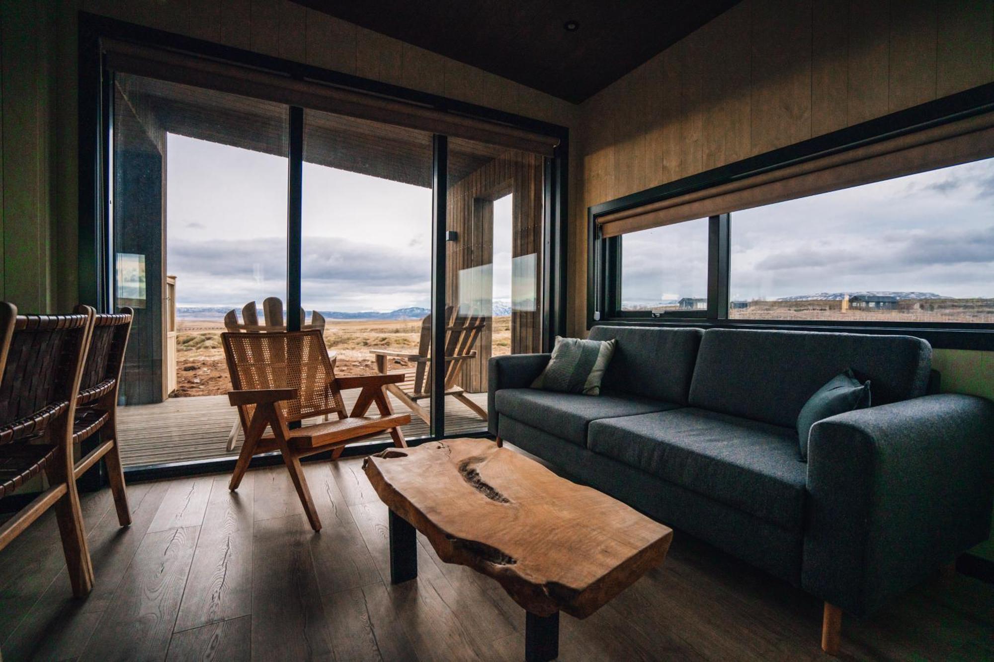 Blue View Cabins Reykholt  Bagian luar foto